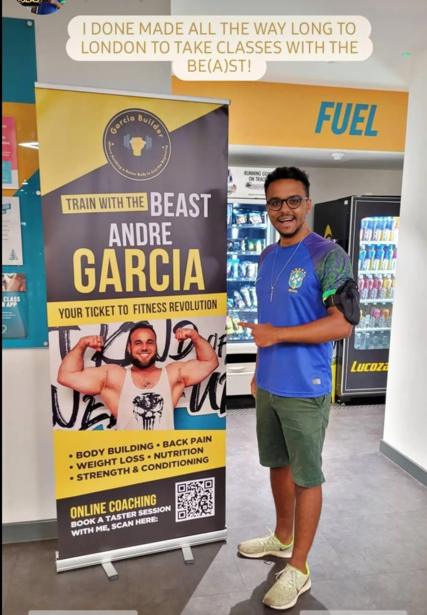 Instagram carousel announcing the 12-week nutrition guide